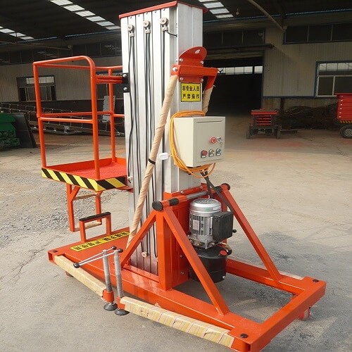 鋁合金液壓(yā)升降機